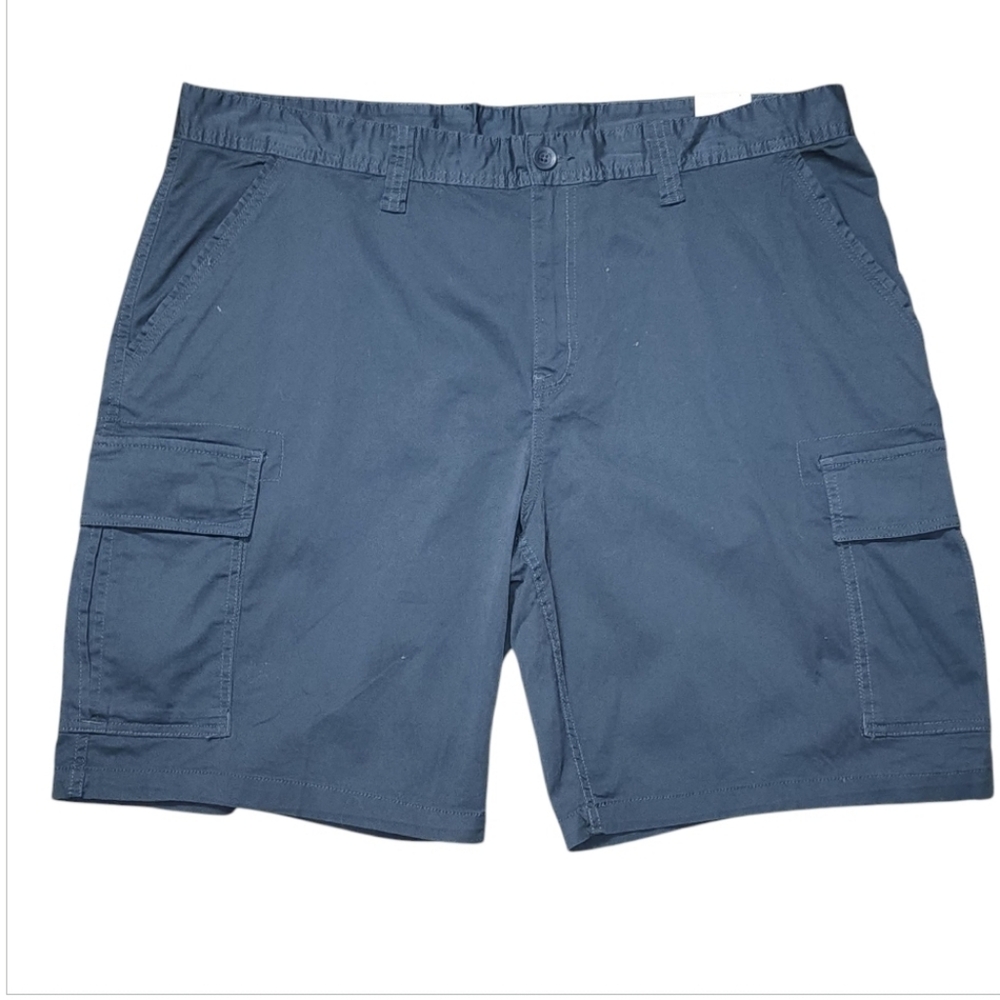 George Blue Cargo Shorts Mens Sz 42 Outdoor Gorpcore Utility Preppy Vacation NWT